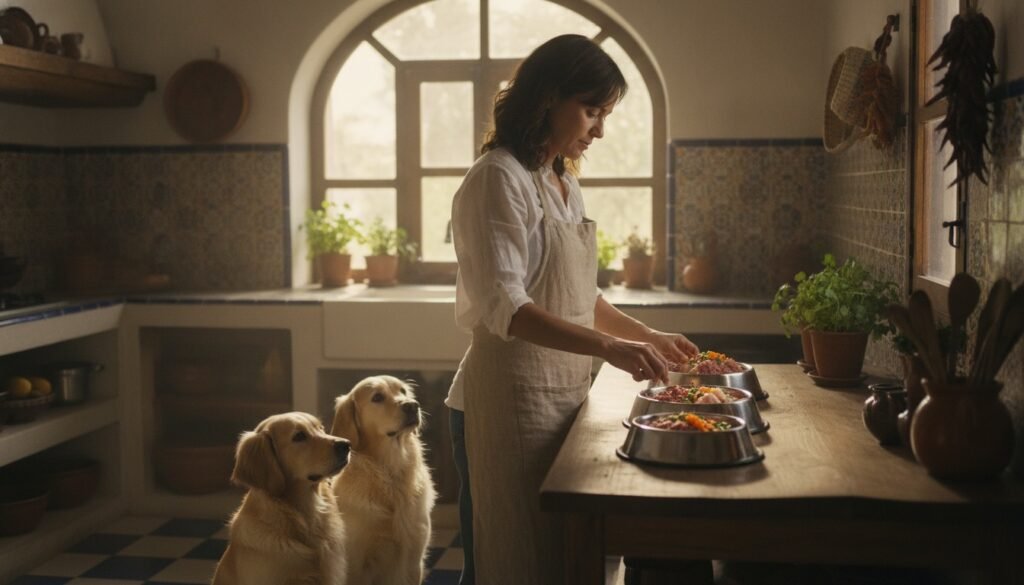 Dieta BARF por etapa de vida: qué cambia de cachorro a senior